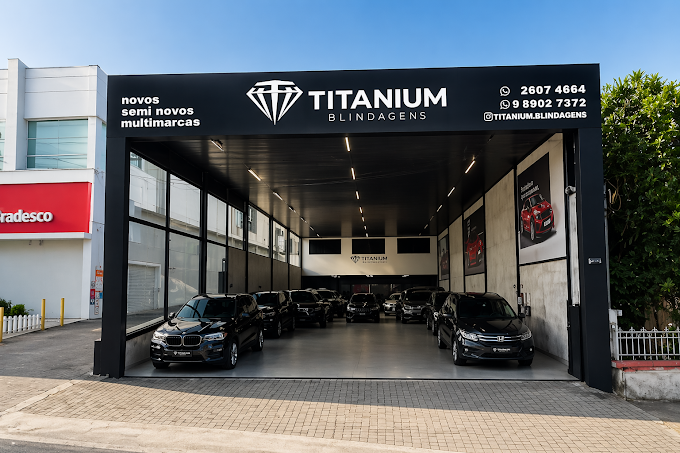 Fachada da Titanium Blindagens